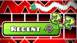 2.2 RECENT TAB - Geometry Dash Challenge