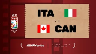 Highlights | ITALY vs CANADA | #IIHFWorlds 2021