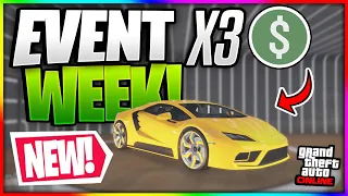 *NEW* TRIPLE MONEY & RP, INSANE DISCOUNTS AND MORE!! NEW GTA ONLINE EVENT WEEK UPDATE!