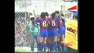 El 7 de octubre de 1990 Cerro Porteño se consagraba campeón tras vencer a Libertad estrella ⭐️2️⃣1️⃣