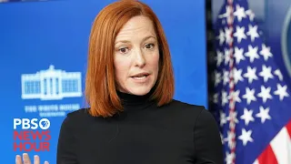 WATCH LIVE: White House press secretary Jen Psaki holds briefing