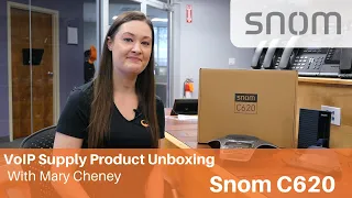 Snom C620 Wireless Conference Phone Unboxing | VoIP Supply