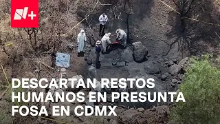 Fiscalía descarta hallazgo de restos humanos en presunto crematorio clandestino de Iztapalapa