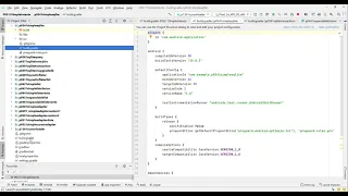 Как найти файл build.gradle в Android Studio