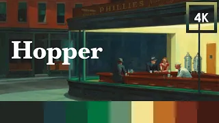 Color Palette - Edward Hopper