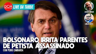 Bolsonaro irrita parentes de petista assassinado; anestesista é investigado por 6 abusos