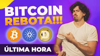 🎉BITCOIN Rebota, Cardano Rebota y DOGE... Rebota!! - Análisis de Criptomonedas🎉