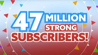 47 MILLION STRONG. 200K+ VIDEOS. UNLI-ENTERTAINMENT! ❤️💚💙