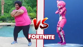 MOM VS DAD FORTNITE DANCE CHALLENGE! All The Dances!