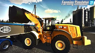 Caterpillar 982 XE next gen loading tippers 🚧 Farming Simulator 22