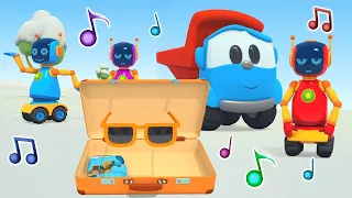 Chante avec Léo! La valise pour les voyages. Les chansons en français pour enfants.