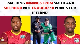 West Indies vs Ireland second ODI full recap/loads of work to be done