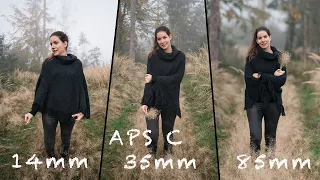 Brennweitenvergleich PORTRAIT APS C | 16mm vs 24mm vs 35mm vs 50mm vs 85mm [Sony Alpha 6000]