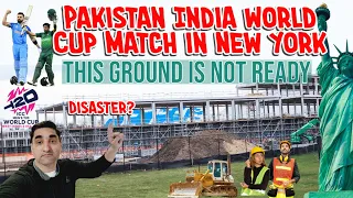 Visit to New York Cricket Stadium | India Pakistan cricket T20 World Cup 2024 Match | Travel Vlog