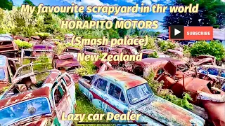 (Vid2) The best Scrapyard in the Southern Hemisphere Horopito Smash Palace a look round the cars