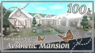 Bloxburg Build || Aesthetic Family Mansion [no gamepass] 100k