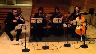 Cuarteto Agez, Me voy a morir de tanto amor , de Alberto Iglesias. Música Matrimonios Chile