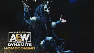 Watch Malakai Black's Epic First AEW Entrance | AEW Dynamite: Homecoming, 8/4/21