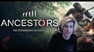 Ancestors: The Humankind Odyssey: xQc Gameplay Walkthrough Part 1 | xQcOW