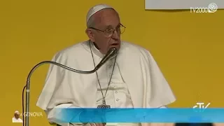 Papa Francesco a Genova, incontro con il mondo del lavoro. Il profilo del buon imprenditore