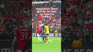 Angry Onana Almost Attacks Harry Maguire! Onana: What Are You Doing? #football #manchesterunited