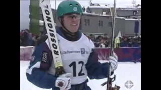 Lillehammer 1994  Freestyle Aerials Finale Männer Olympische Winterspiele 94