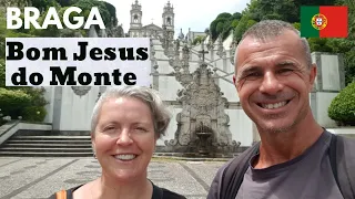 BRAGA Bom Jesus do Monte & Sameiro PORTUGAL | Pilgrims, and Pirates