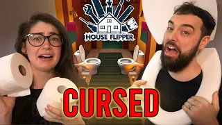 We Make a Truly Cursed House (House Flipper)