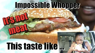 I Tried The Impossible Whopper From Burger King