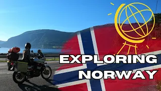 EXPLORING NORWAY ON A MOTORBIKE - Norway On Motorbike Tour - Norway on motorcycle on the Ténéré 🇳🇴