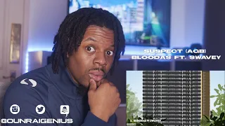 Suspect (AGB) - Bloodas (Official Audio) ft. Swavey #AGB #Suspiciousactivity | Genius Reaction