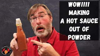 Using Hot Pepper Powder to make a Hot Sauce.