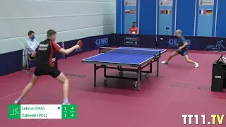 Felix Lebrun vs Mateusz Zalewski - CBS  2020 Europe Youth Top 10