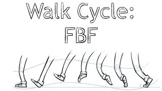 How To Animate - Walk Cycle FBF (Frame by Frame)