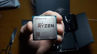 RYZEN 5 2600 с Алиэкспресс. Распаковка