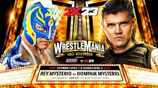 WWE 2K23 "Dirty" Domynik Mysterio vs Rey Mysterio (Wrestlemania 39)