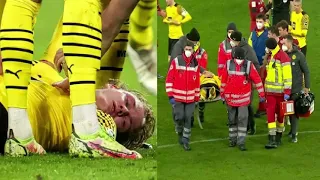 BRANDT Critical  Head injury !!! DORTMUND vs BAYERN MUNICH 2-3