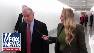 Dem senator confronted over Epstein flight logs