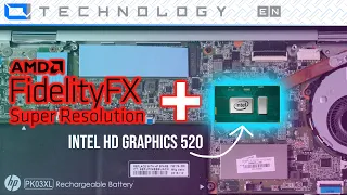 AMD FSR works on anything, even Intel HD Graphics