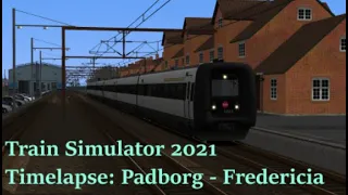 Train Simulator 2021 - Timelapse (Padborg - Fredericia)