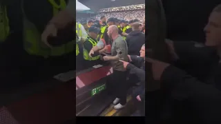 proper leeds fans fight stewards after relegation #lufc #leedsunited #leeds