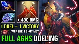 +480 DUEL DAMAGE Solo Mid LC Full Aghanim Effect No Need Rapier to Hit Like a Truck Dota 2