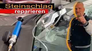 Steinschlag in der Windschutzscheibe? Wir erklären die schnelle Reparatur ohne den Autoglas Tausch