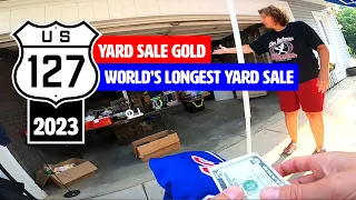 US Route 127 Yard Sale 2023 Annual Longest Garage Sale Van Wert to Celina Ohio Treasure Hunt Finds