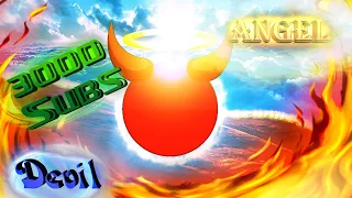 Agma.io 😇 Angel & Devil 😈 Solo Destroying on Crazy 3000 Subs / Giveaway