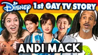 Generations React To Disney's 1st Gay TV Character - Andi Mack Coming Out Story