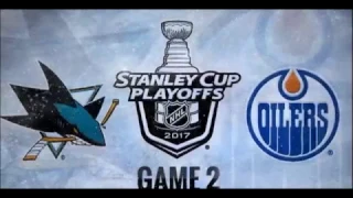 EDMONTON OILERS vs SAN JOSE SHARKS (Game 2) April 14