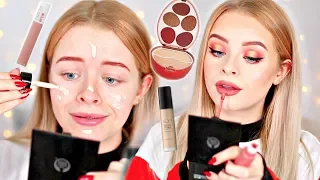 FULL FACE DRUGSTORE FIRST IMPRESSIONS- NEW MAKEUP YAY | sophdoesnails