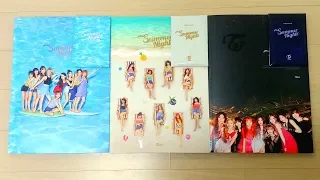 트와이스 (TWICE) 2nd Special Album "Summer Nights" Unboxing