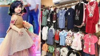 chickpet Bangalore wholesale kids shop 50Rs||Partywear,barbie Frocks||Single piece Courier available